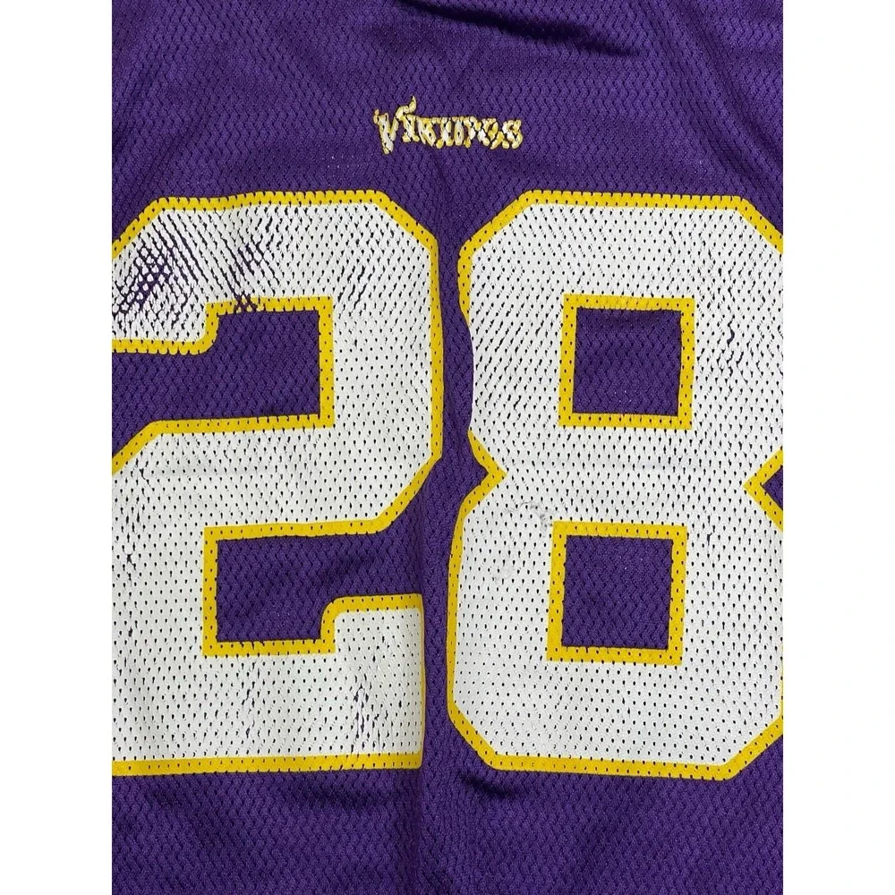 Vintage‎ Reebok NFL Minnesota Vikings Adrian Peterson #28 Jersey 2XL